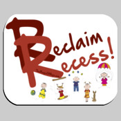 Reclaim Recess Mousepad - red
